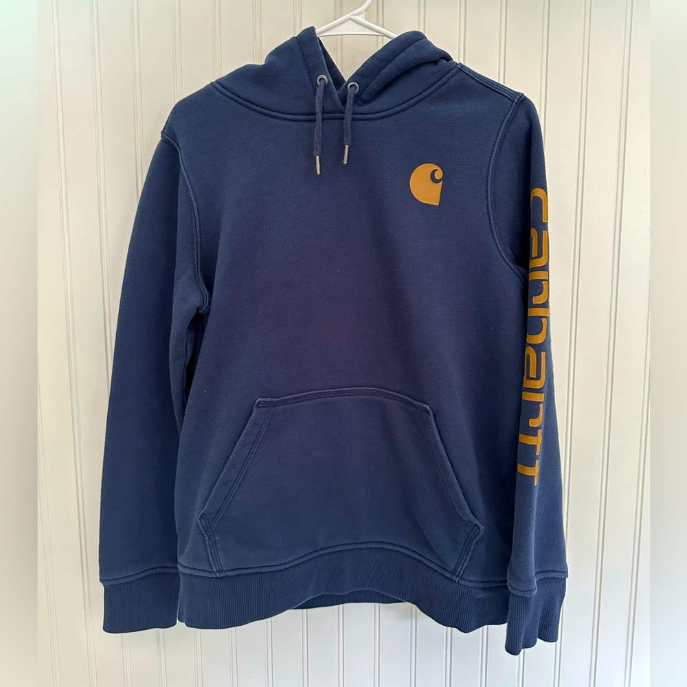 Carhartt Navy Blue Hoodie